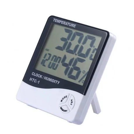 Image of HTC-2 Digital clock Temperature Humidity Alarm