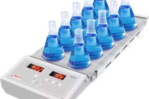 10-Position Magnetic Hotplate Stirrer